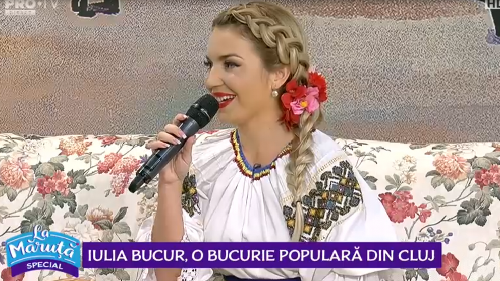 VIDEO Iulia Bucur, o bucurie populară din Cluj