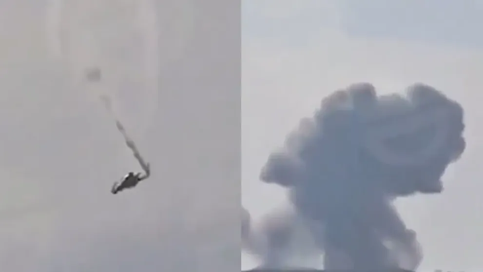 VIDEO șocant! Un avion care transporta 20 de militari s-a prăbușit, iar toți cei aflați la bord au murit. Momentul înfiorător în care aeronava cade în gol, filmat!