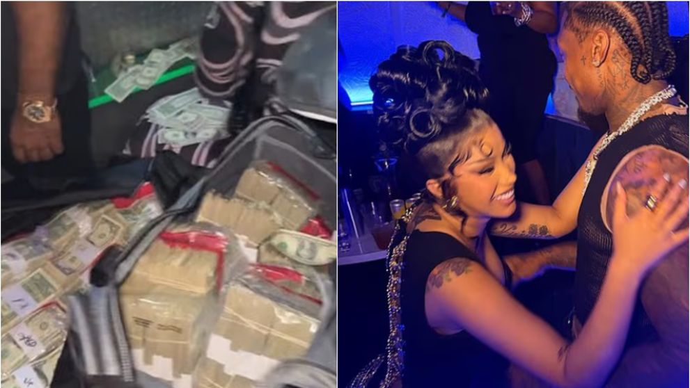 100.000$ aduși în bancnote mici și dați dansatoarelor din club în câteva ore! Cardi B, opulență și extravaganță totală de ziua iubitului: rochia ei a lăsat totul la vedere