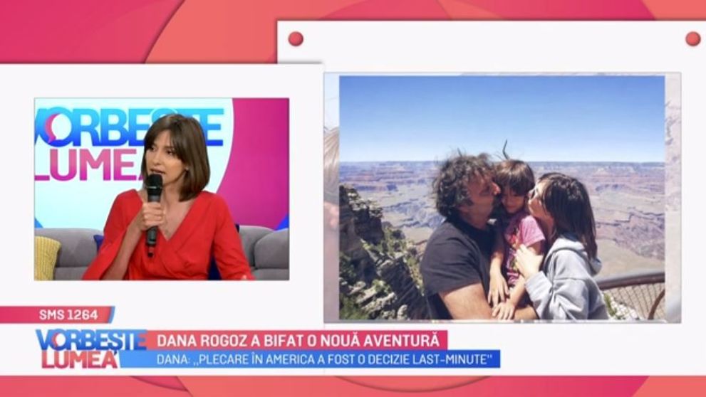 Dana Rogoz, vacanță de vis cu familia în America