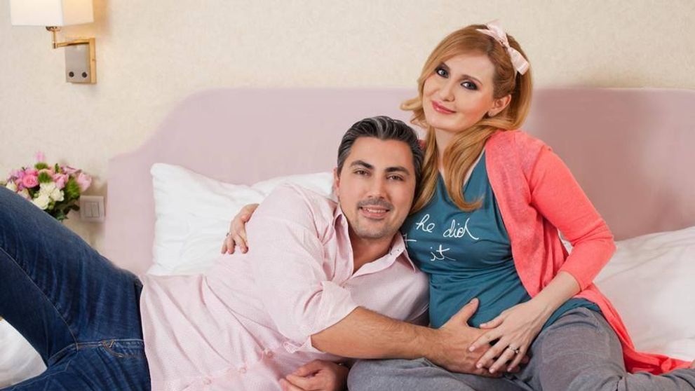 Ce cadou excentric i-a facut designerul Alexandru Ciucu fetitei lui, la cateva zile de la nastere