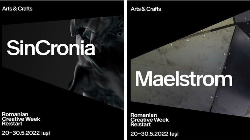 Maelstrom și SinCronia, expozițiile-spectacol de la Romanian Creative Week