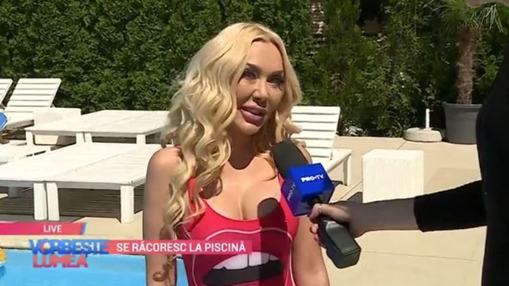 VIDEO Diana își pregătește o petrecere fastuoasă la pisicină
