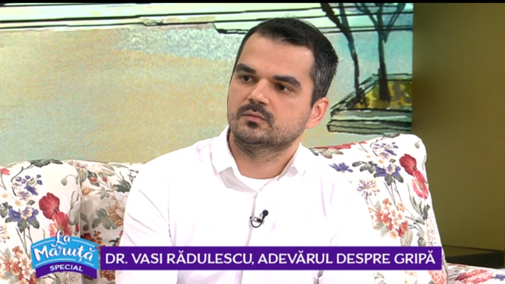 VIDEO Dr. Vasi Rădulescu, adevărul despre gripă. Cum deosebim gripa de răceală?
