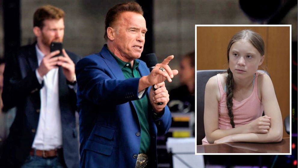 Arnold Schwarzenegger, cadou eco pentru Greta Thunberg, cea mai populară adolescentă din lume