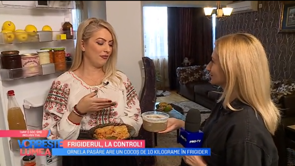 VIDEO Frigiderul la control cu Orenla Pasăre