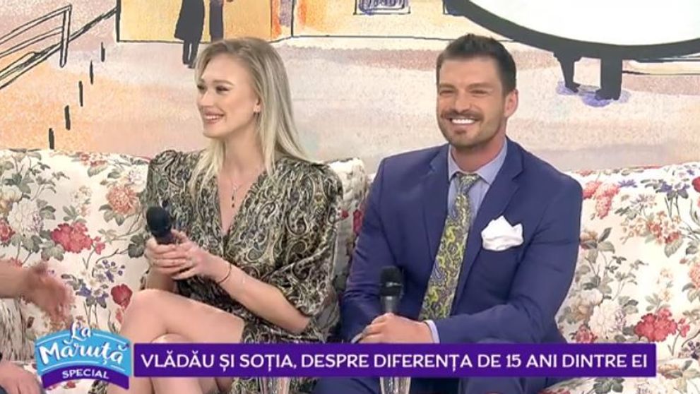 VIDEO Bogdan Vlădău și soția, despre diferența de 15 ani dintre ei