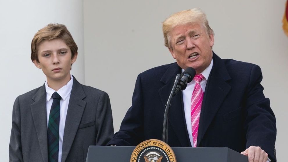 Ce fel de tată este Donald Trump pentru micul Barron: ”Dacă ai bani, este grozav să ai copii”