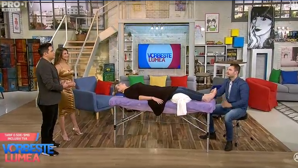 VIDEO Reflexoterapia, răsfăț și tratament