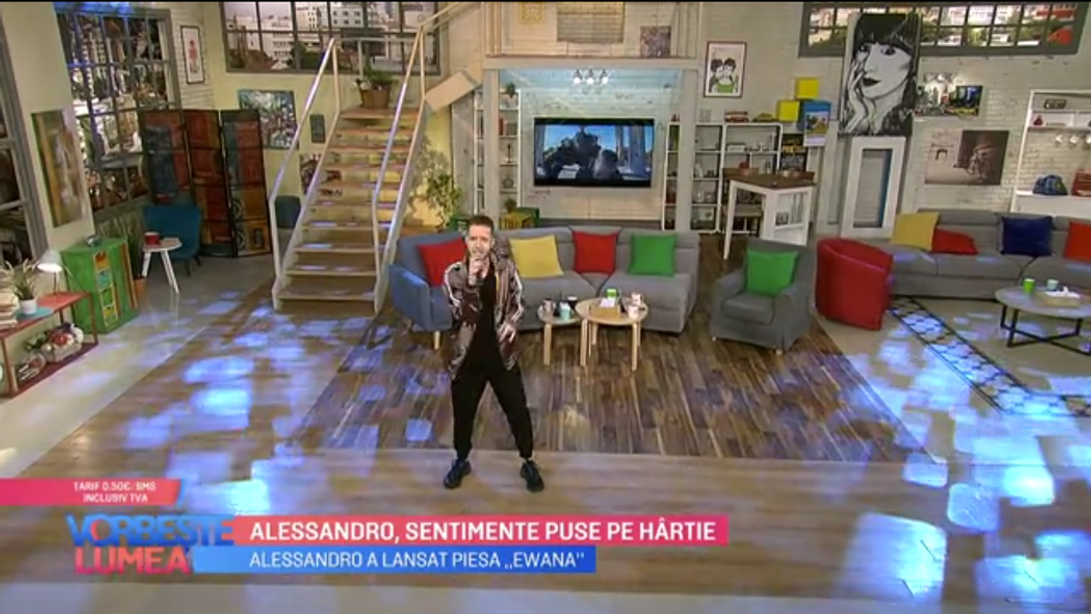 VIDEO Alessandro, sentimente puse pe hârtie