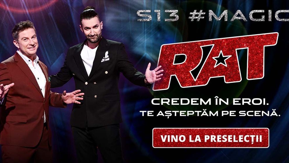 Cea mai importantă scenă te așteaptă! Înscrie-te pentru sezonul 13 Românii au talent