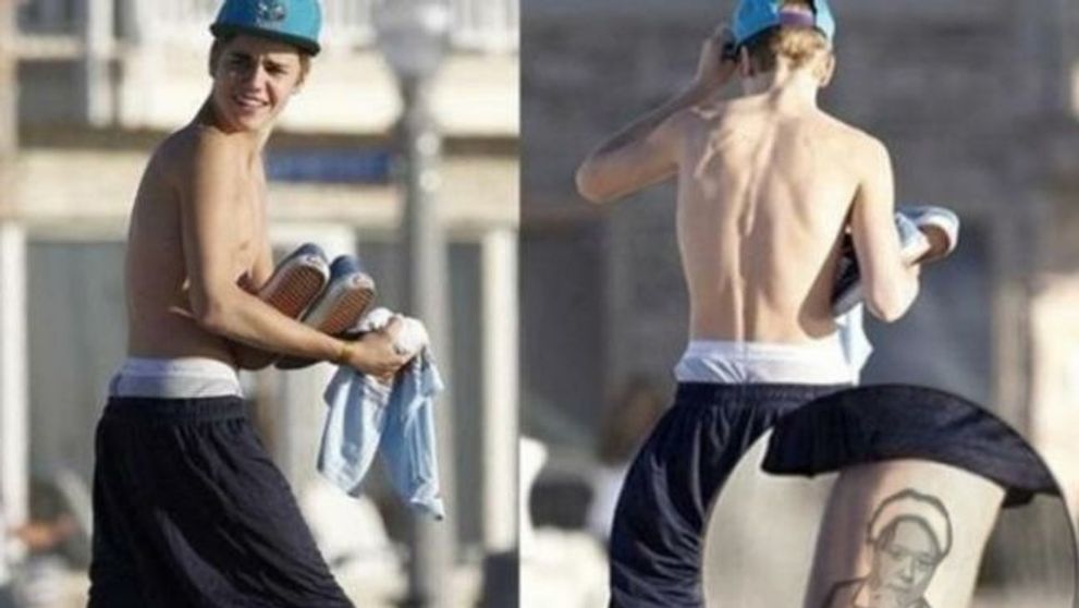 Ca sa para un dur, Justin Bieber si-a facut un tatuaj cu Fuego. FOTO