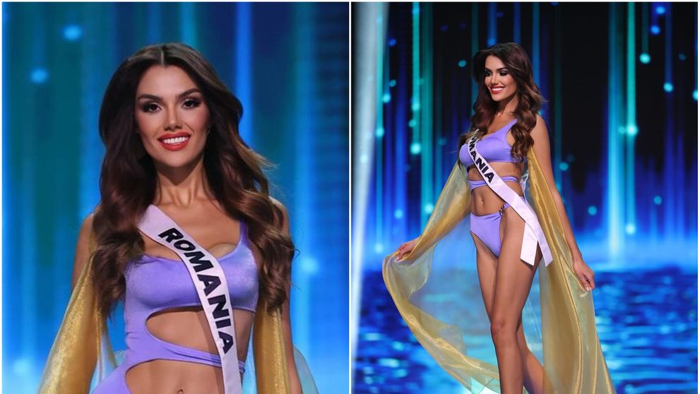 Nu s-a calificat printre finaliste, dar nu a fost cu nimic mai prejos. Reprezentanta României la Miss Universe, Loredana Salanță, spectaculoasă la proba costumului de baie