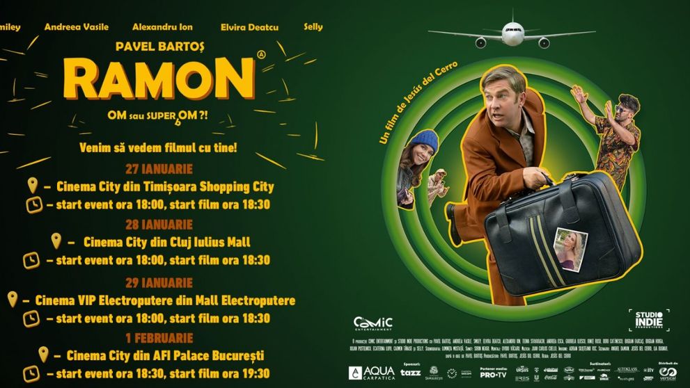 „Ramon” pleacă în turneu! Pavel Bartoș, Smiley și Jesus del Cerro se întâlnesc cu publicul din țară