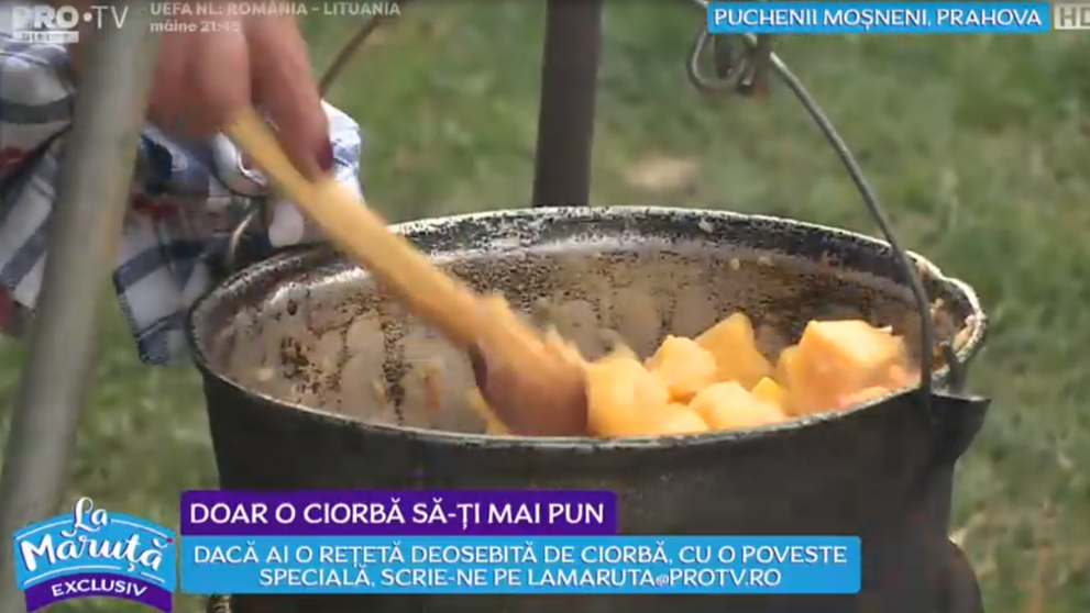 VIDEO Claudia gătește rețeta de ciorbă de dovleac cu lapte prins