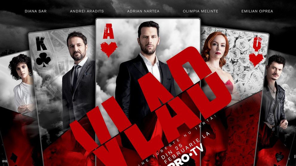 PRO TV lansează serialul VLAD luni, 25 februarie!