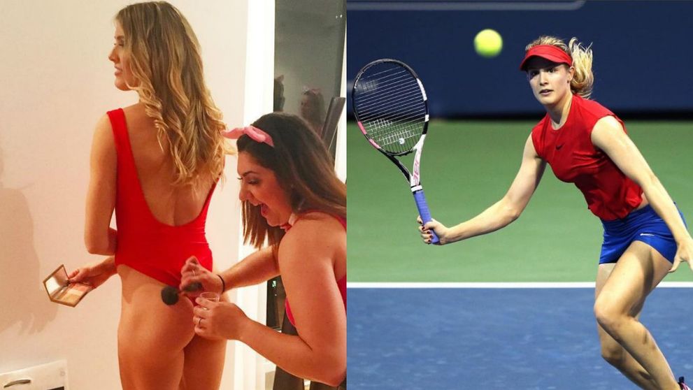 Imagini incendiare cu Eugenie Bouchard! Cea mai sexy jucatoare de tenis, in costum de baie! FOTO