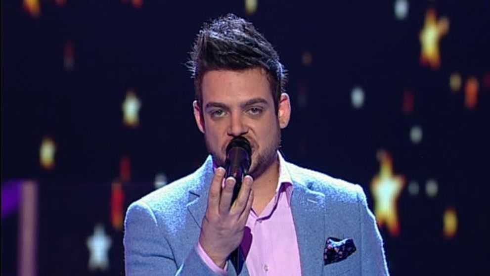 Pasiunea cu care canta l-a impresionat pana si pe Marius Moga. Ce a avut de zis antrenorul despre concurentul aflat in alta echipa