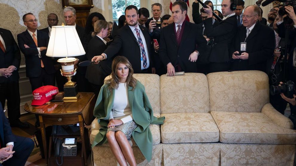 Melania Trump, virală pe net din cauza unei greșeli vestimentare. ”Știa ce face!”