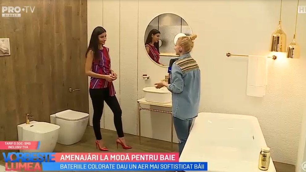 VIDEO Amenajări la modă pentru baie