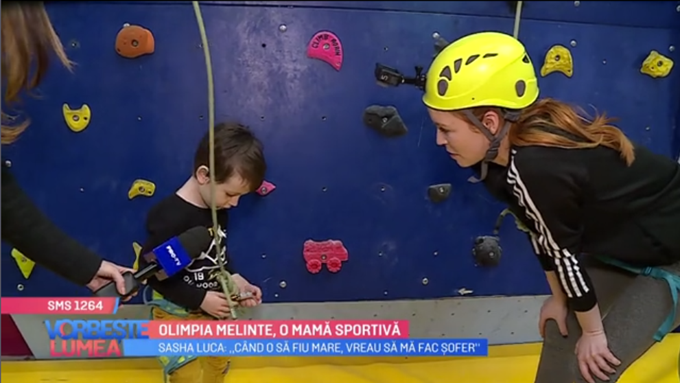 VIDEO Olimpia Melinte, o mamă sportivă