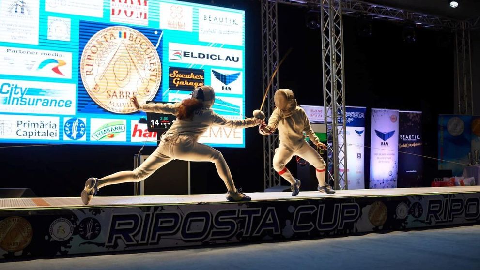 Clubul Sportiv Riposta în parteneriat cu Federația Română de Scrimă organizează o etapă din Circuitul European de Cadeți