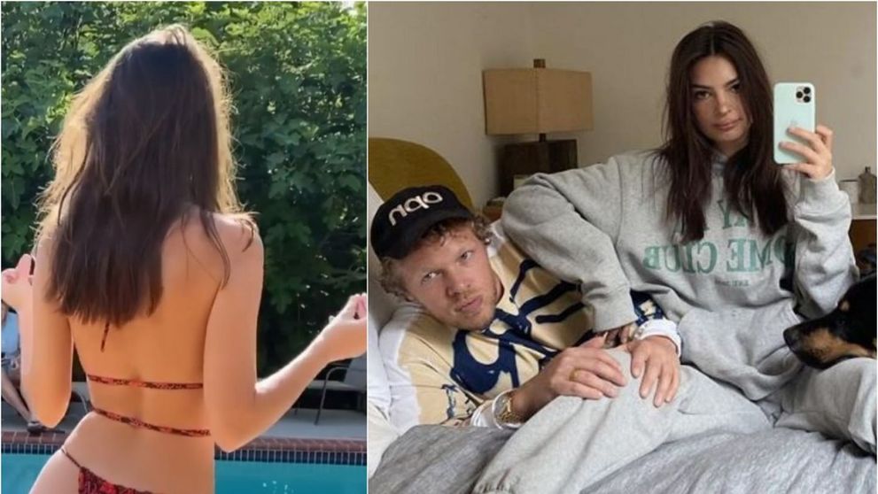 Emily Ratajkowski, fotografie interzisă minorilor împreună cu soțul ei: „Mâna lui Dumnezeu”