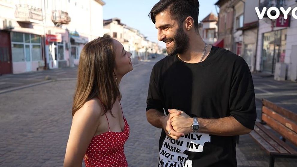 Imagini inedite de pe platoul de filmare al serialului „Groapa”. Teona Stavarachi și Daniel Nuță, declarații înainte de premieră
