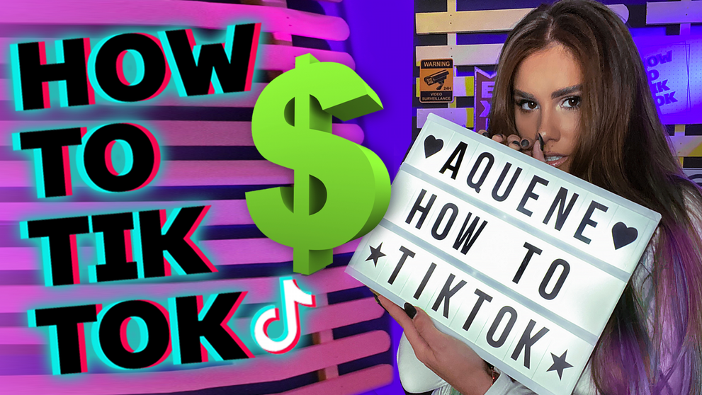 How to TikTok cu Aquene - Cum faci bani pe TikTok?