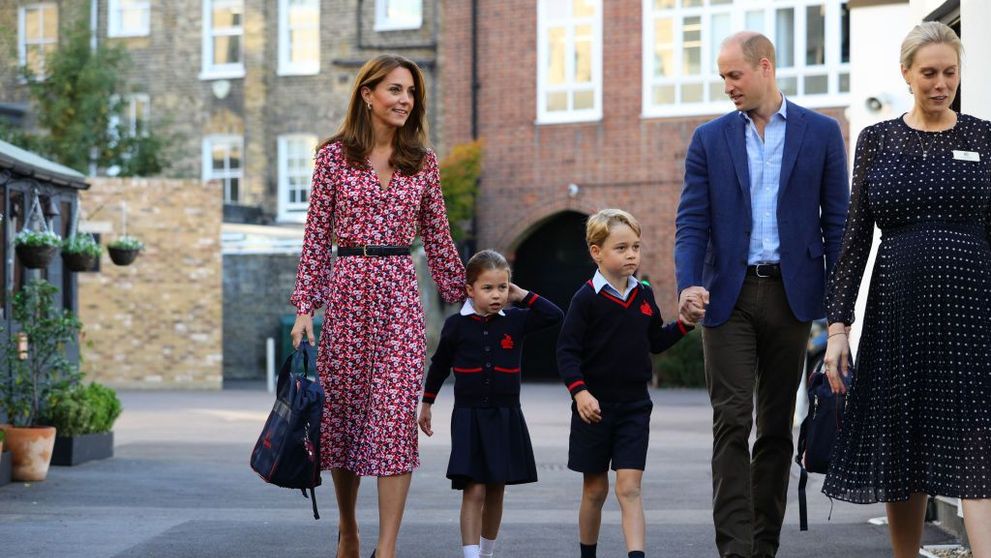 George și Charlotte au început școală! Nu au titluri regale, ci apelative simpatice. Cum îi strigă colegii