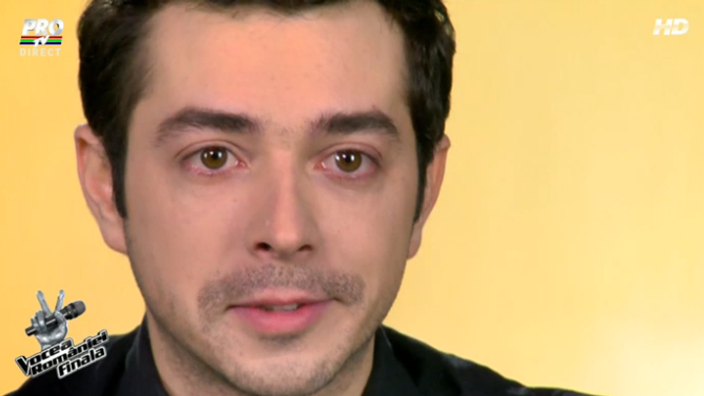 Marius Moga, in lacrimi la 