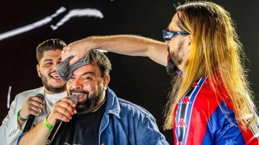 Florin Salam, invitat special la show-ul lui Salvatore Ganacci de la Neversea Kapital! Publicul a fost în delir. Premieră absolută la un festival din România