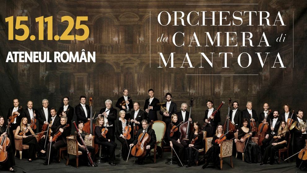 Doar două zile până la concertul Orchestrei Da Camera di Mantova – o seară de grație italiană la Ateneul Român