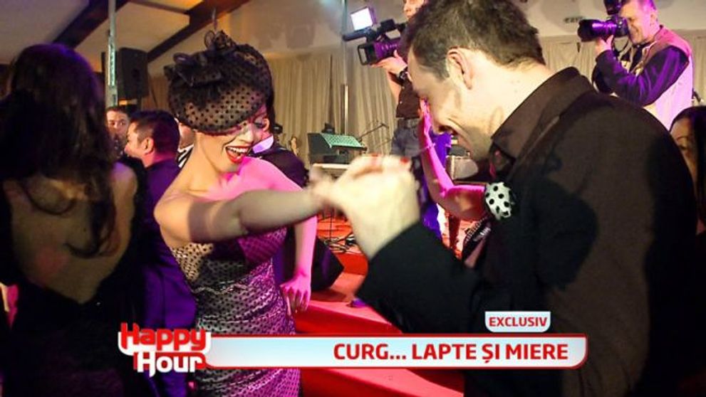 Stefan Stan si Andreea Mantea au fost nedezlipiti la botezul Mariei, fetita lui Pepe. Nici macar vorbaretul Liviu Varciu nu a reusit sa se bage intre ei