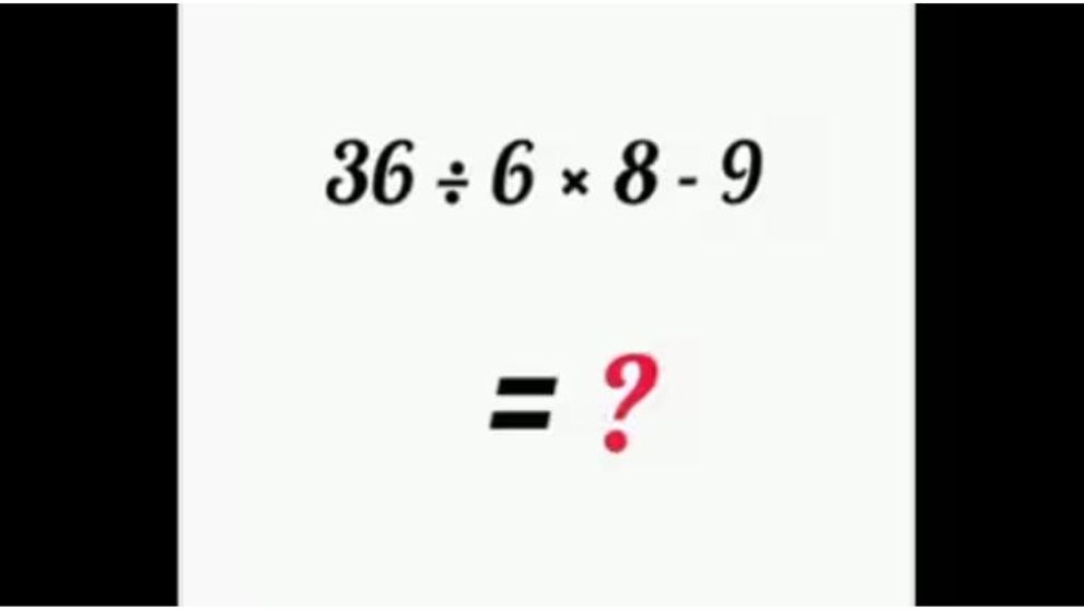 Problemă de matematică virală pe Instagram. Care crezi că este rezultatul corect?