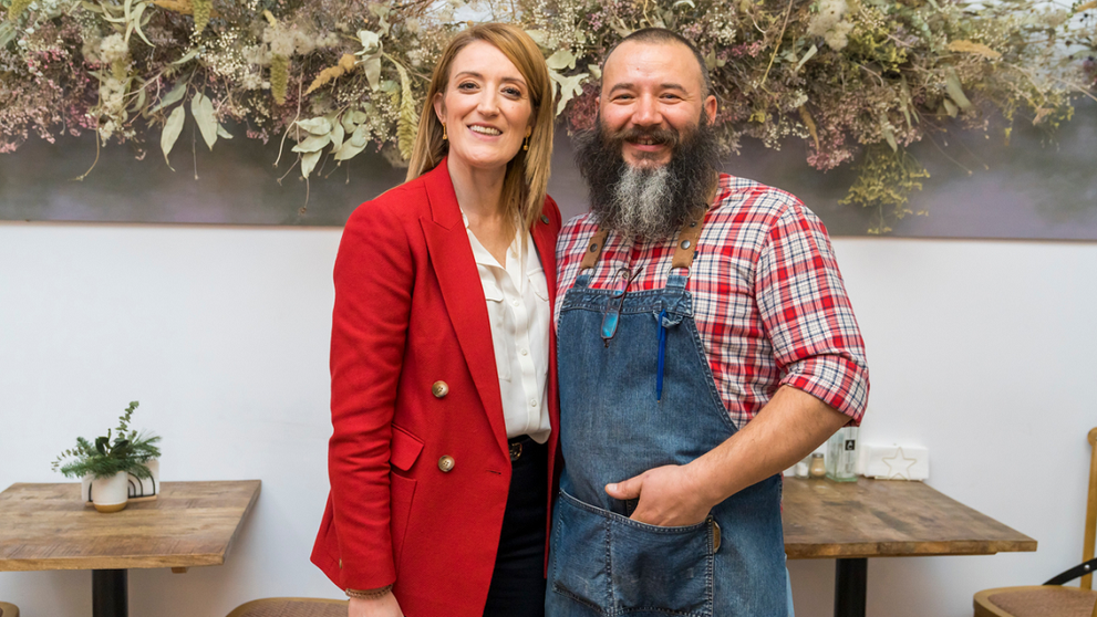 Roberta Metsola, îndrăgostită de mâncarea românească. Ce delicatese a gustat la București