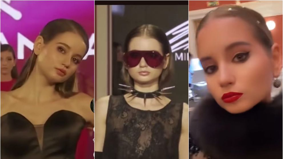 Elevă eminentă în America, fotomodel de succes în România. Irina Columbeanu a debutat ca model la Cluj, dar a omis să își anunțe tatăl că a revenit în țară