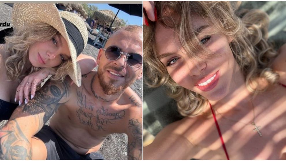 Denis Alibec, vrăjit de o blondă cu ochi albaștri, dublă campioană la gimnastică aerobică! Cât de frumoasă este Anca, noua iubită a fotbalistului