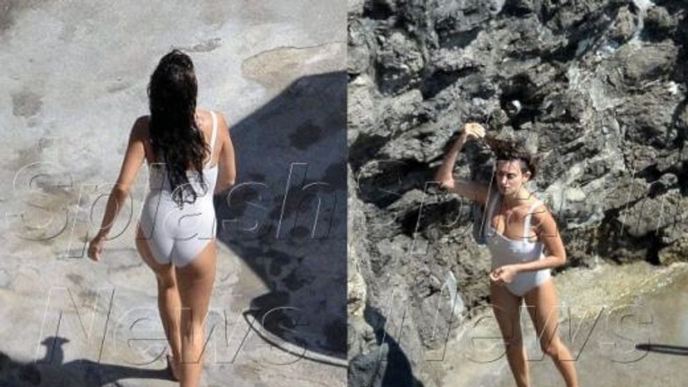 Penelope Cruz perfecta in costum de baie la 7 luni dupa ce a nascut
