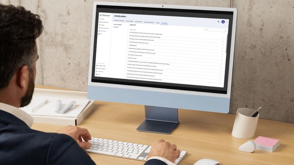 (P) Harrison lansează un nou modul digital care simplifică achizițiile publice și reduce birocrația