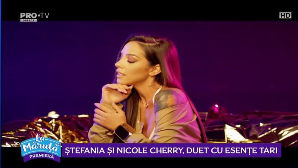 VIDEO Ștefania și Nicole Cherry, prima colaborare muzicală