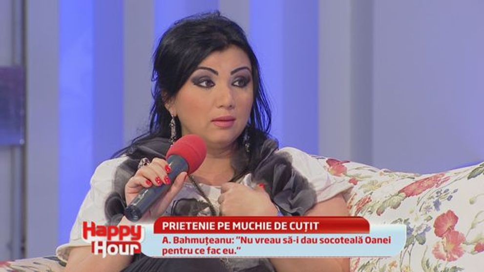 Adriana Bahmuteanu nu vrea sa mai vorbeasca cu Oana Zavoranu!