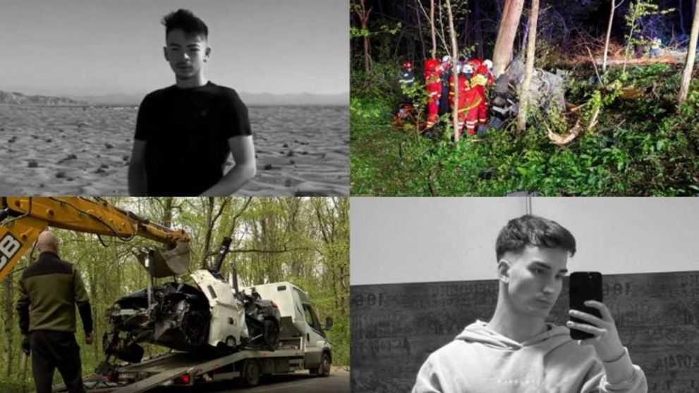 Mihai și David au murit la doar 20 de ani, în noaptea de Paște, într-un accident devastator. Ce a filmat camera de bord a mașinii din spate