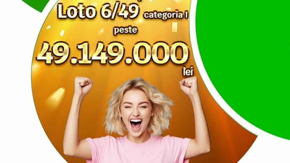 Cine este marele câștigător al premiului LOTO 6/49, în valoare de 9,66 milioane de euro. A dat pe bilet 12,5 lei