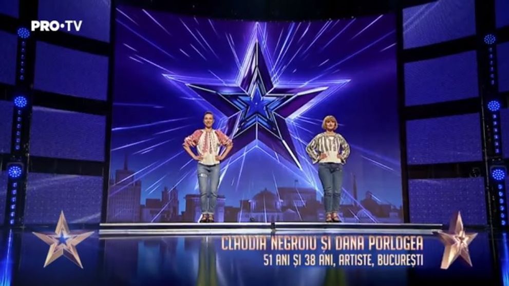 CLAUDIA NEGROIU & DANA PORLOGEA - Românii au talent, sezonul #9suprem, ediția numărul 12