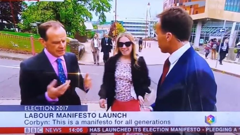 Motivul pentru care un reporter BBC a primit o palma in direct. Ce a facut de a starnit aceasta reactie