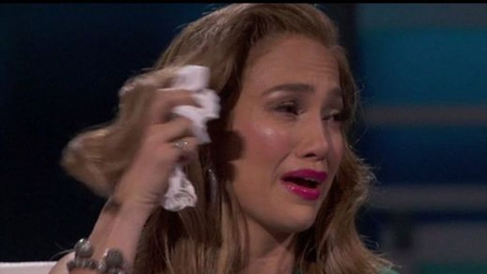 Jennifer Lopez a izbucnit in lacrimi dupa ce a eliminat din 