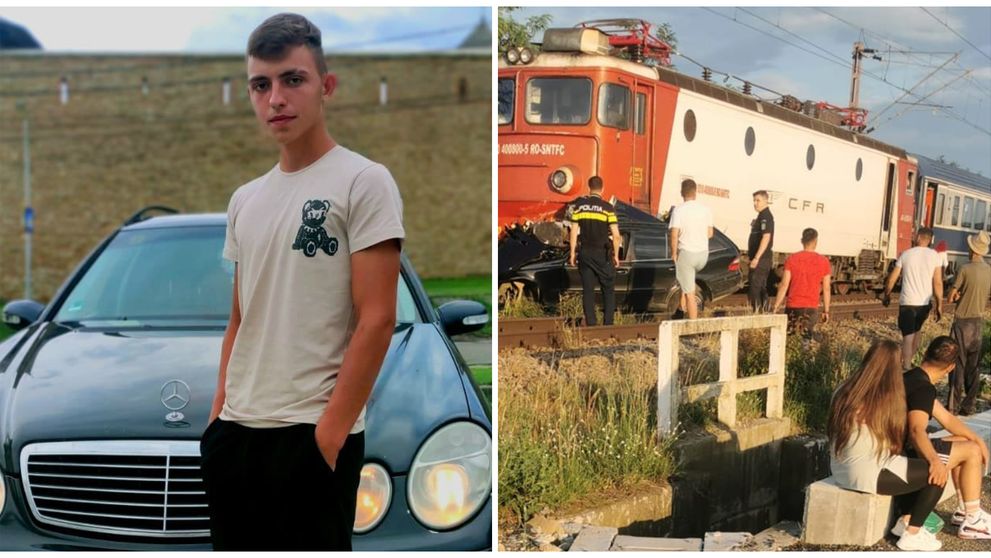 „Voia să plecăm la mare, voia să îmi fie cavaler de onoare...” Ce spun prietenii lui Alex Manoliu, tânărul de 19 ani care și-a pierdut viața după ce mașina lui a fost lovită de tren