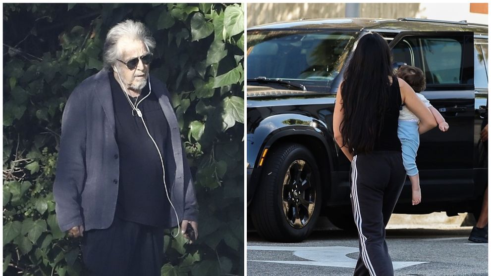 Primele imagini cu chipul lui Roman, mezinul lui Al Pacino! Cum au fost surprinși iubita actorului cu 53 de ani mai tânără și bebelușul lor pe străzile din Los Angeles