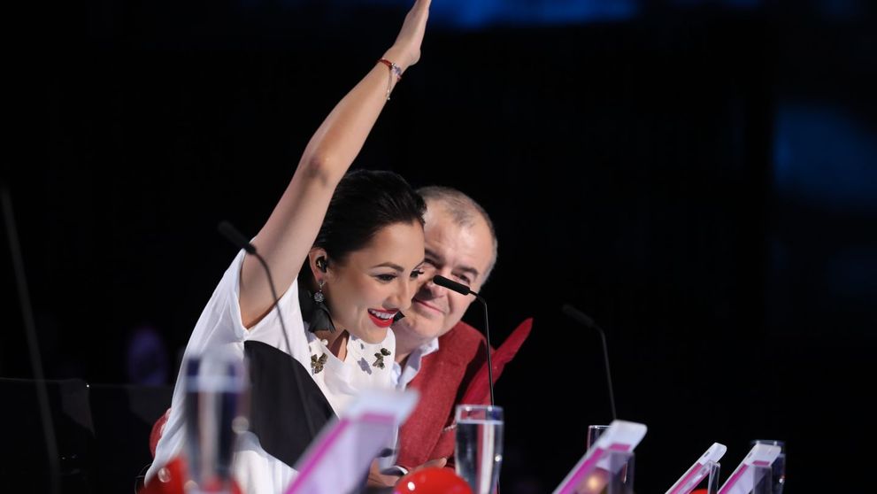 Andra a apasat primul Goldez Buzz al sezonului 8. Momentul artistic a dus-o direct in semifinala Romanii au talent
